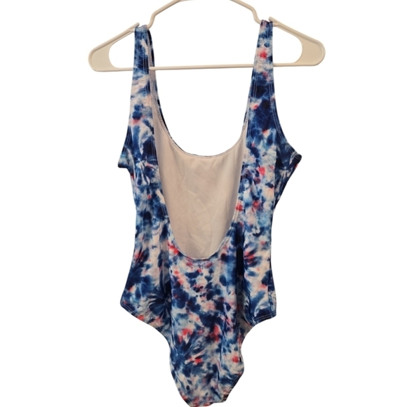 ONIA RACHEL SHIMMER TIE-DYE ONE PIECE SWIMSUIT. SIZE LARGE. - Picture 2 of 6